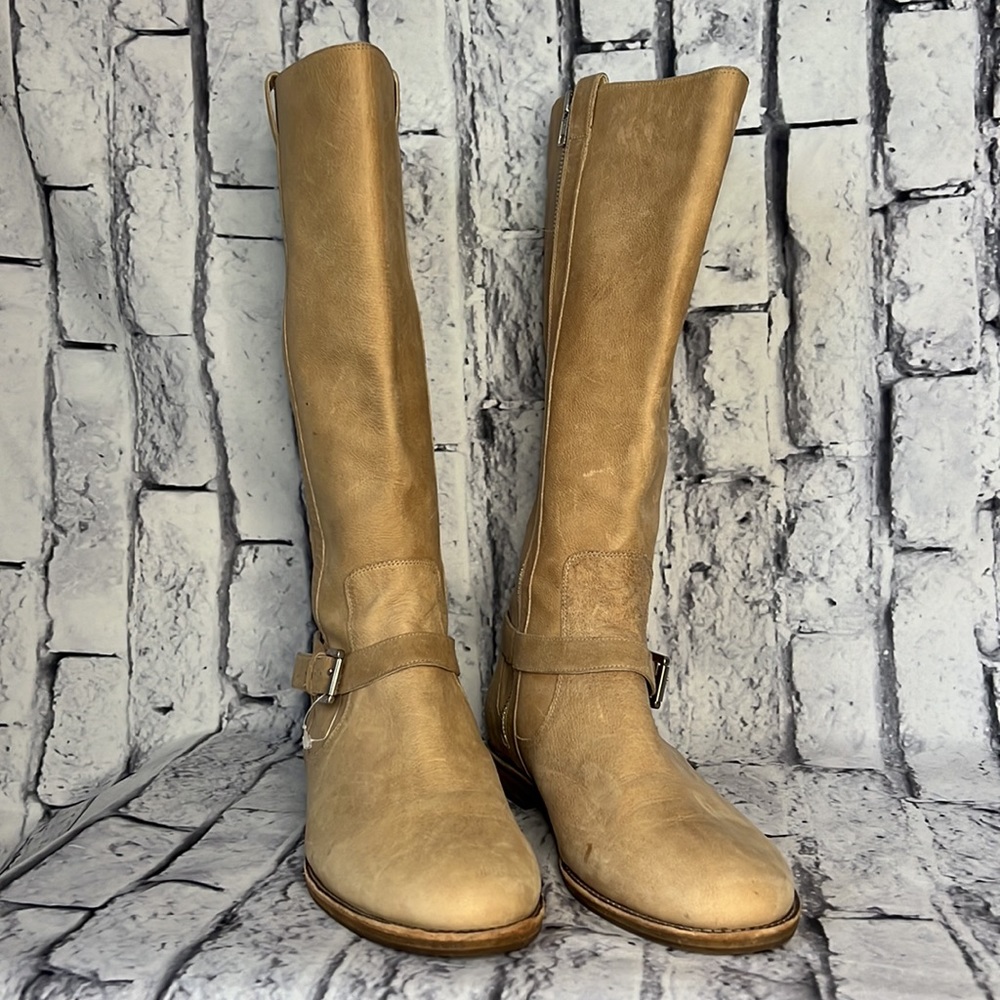 Cole Haan Tan Over the Knee Boots - Picture 2 of 7